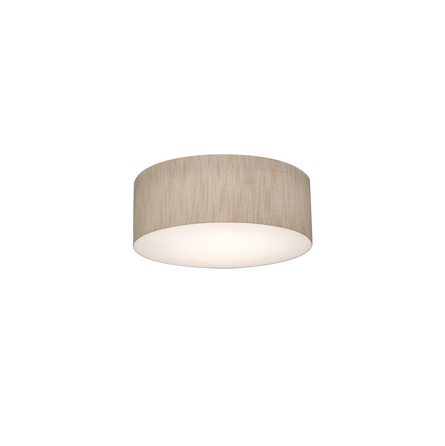 Anton 2-Light Flush Mount in Jute