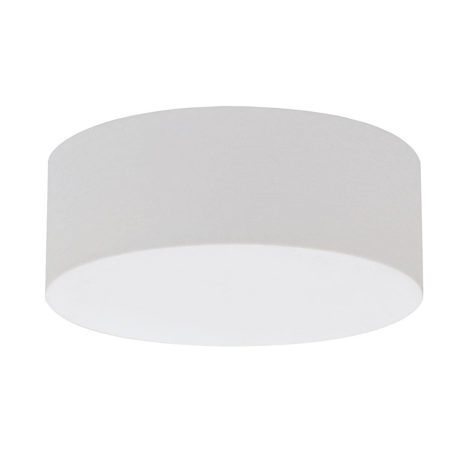 Anton LED Flush Mount in Linen White