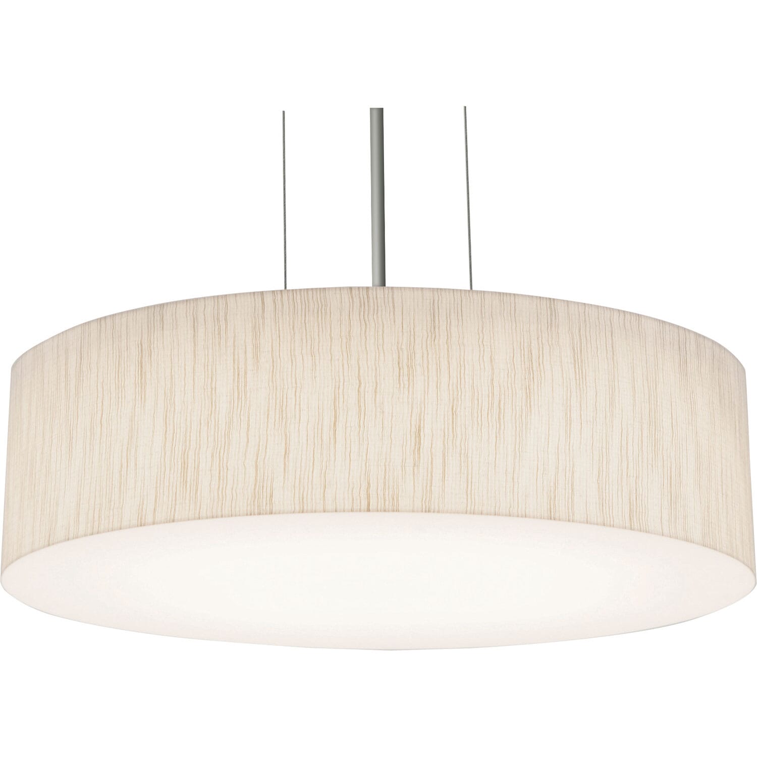 Anton LED Pendant in Satin Nickel