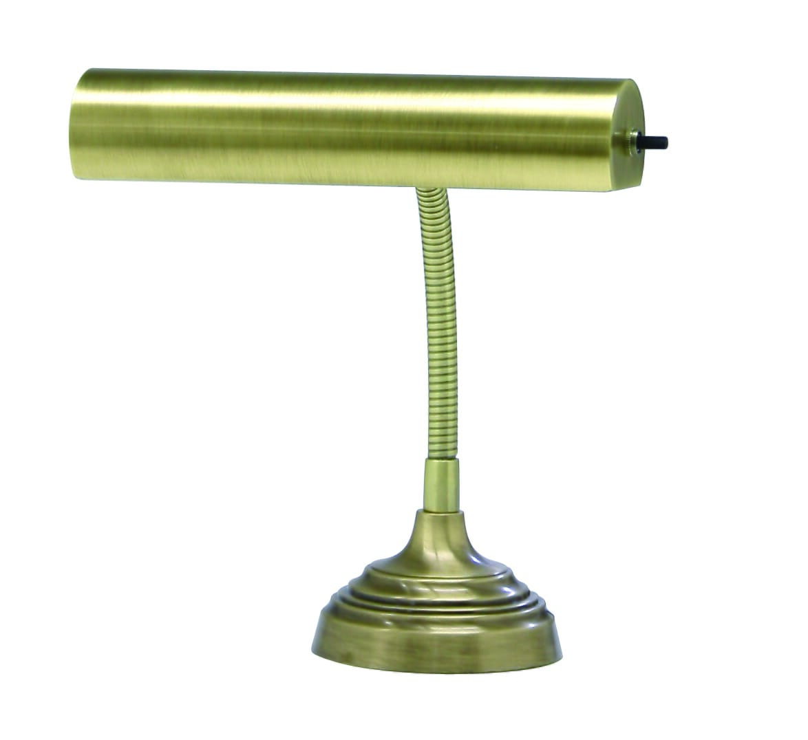 Advent 10"" Antique Brass Piano Desk Lamp -  House of Troy, AP10-20-71