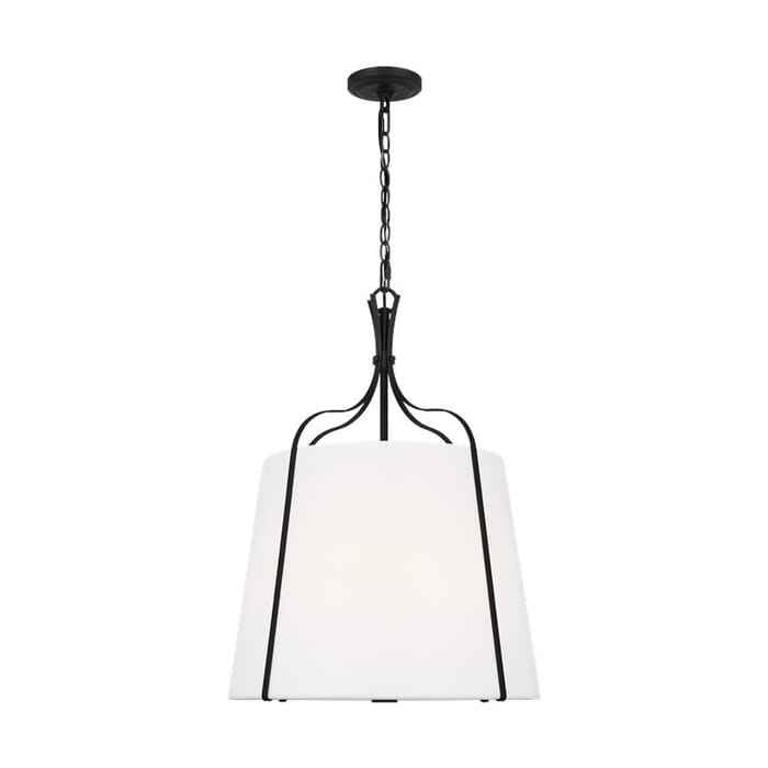 Generation Lighting Leander 3-Light Pendant Light in Smith Steel by Alexa Hampton Generation Lighting Leander 3-Light Pendant Light in Smith Steel by Alexa Hampton