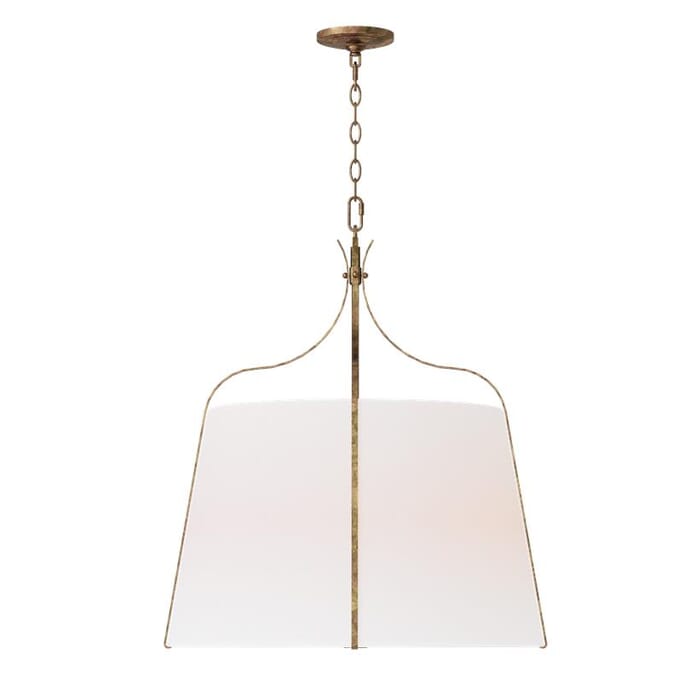 Generation Lighting Leander 4-Light Pendant Light in Antique Gild by Alexa Hampton Generation Lighting Leander 4-Light Pendant Light in Antique Gild by Alexa Hampton