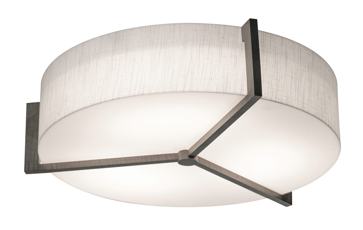 Apex LED Flush Mount in Espresso