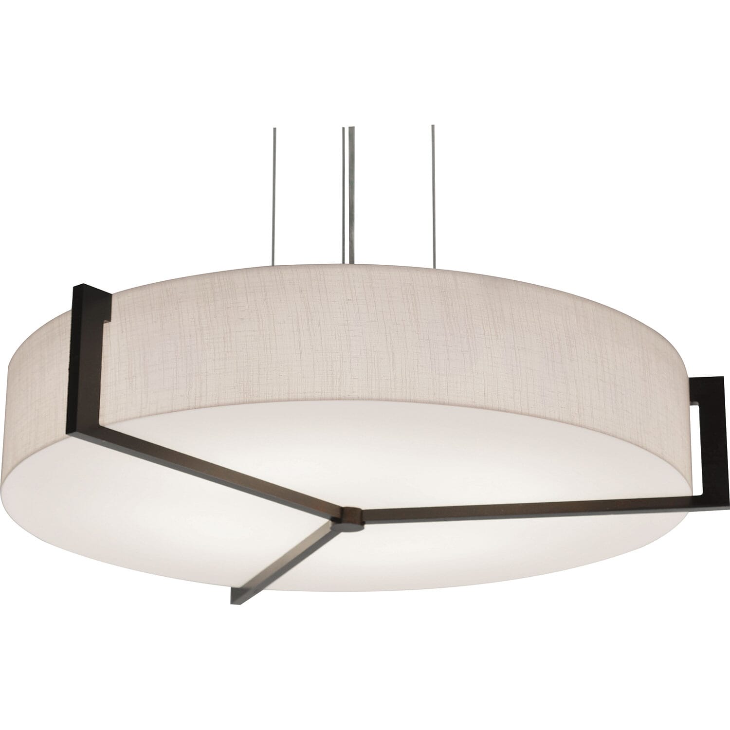 Apex LED Pendant in Satin Nickel