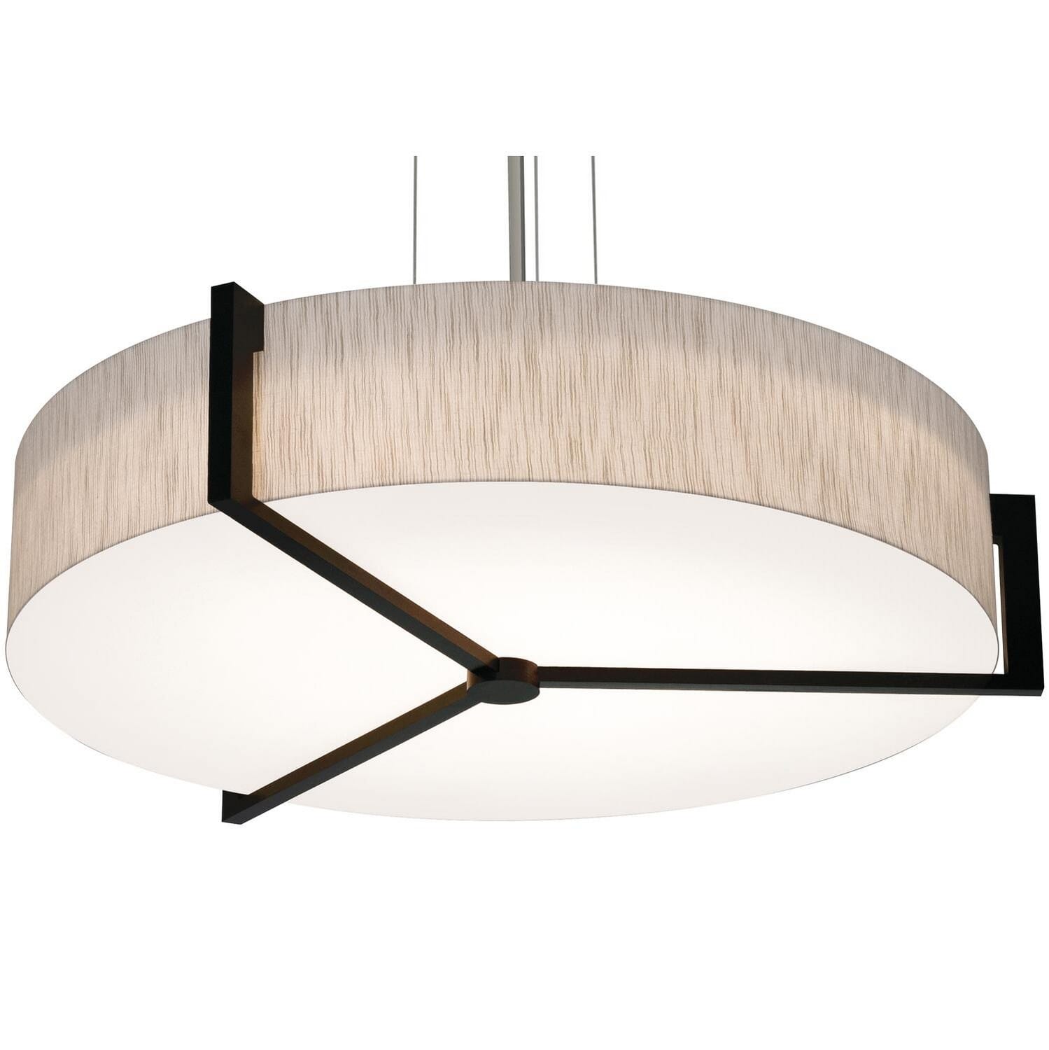 Apex 4-Light Pendant in Satin Nickel