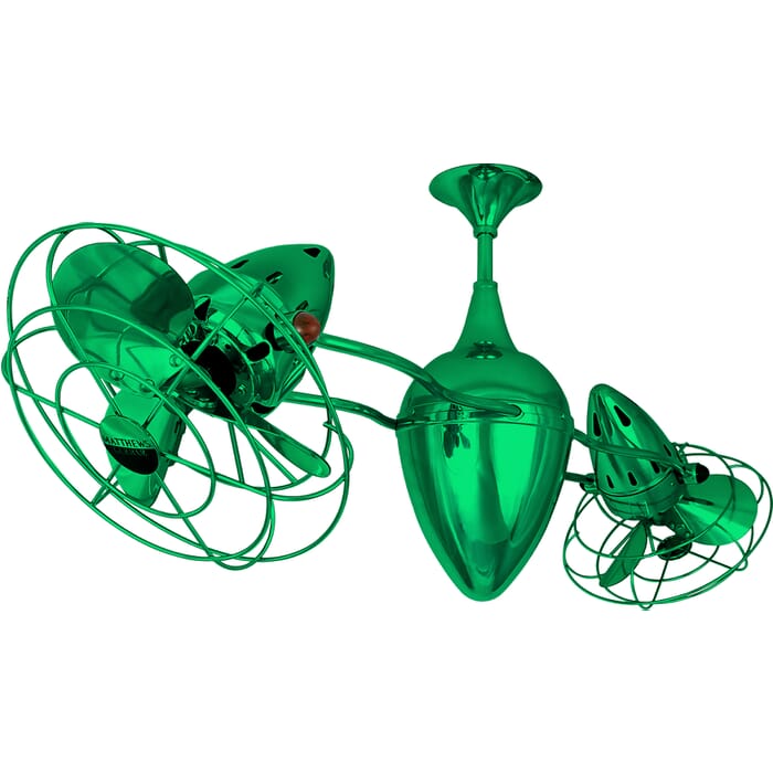 Ar Ruthiane 3-Speed AC 46" Ceiling Fan in Esmerelda with Esmerelda blades Ar Ruthiane 3-Speed AC 46" Ceiling Fan in Esmerelda with Esmerelda blades