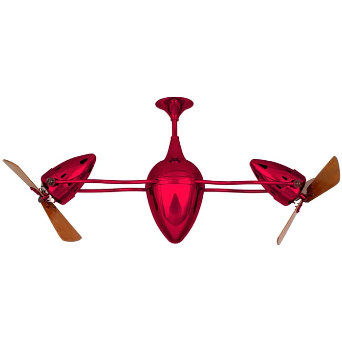 Ar Ruthiane 3-Speed AC 48" Ceiling Fan in Rubi with Mahogany blades Ar Ruthiane 3-Speed AC 48" Ceiling Fan in Rubi with Mahogany blades
