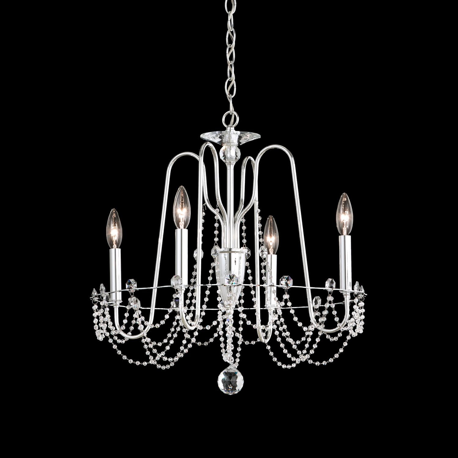 Esmery 4-Light Chandelier in Aurelia