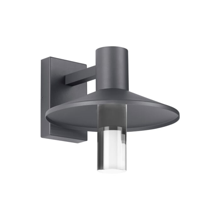 Tech Ash 12" Outdoor Wall Light in Charcoal Tech Ash 12" Outdoor Wall Light in Charcoal