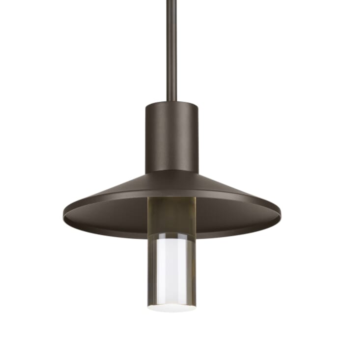 Tech Ash 12" Outdoor Hanging Light in Bronze Tech Ash 12" Outdoor Hanging Light in Bronze