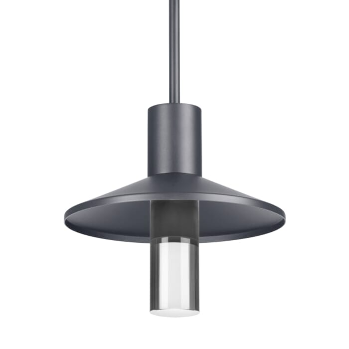 Tech Ash 12" Outdoor Hanging Light in Charcoal Tech Ash 12" Outdoor Hanging Light in Charcoal