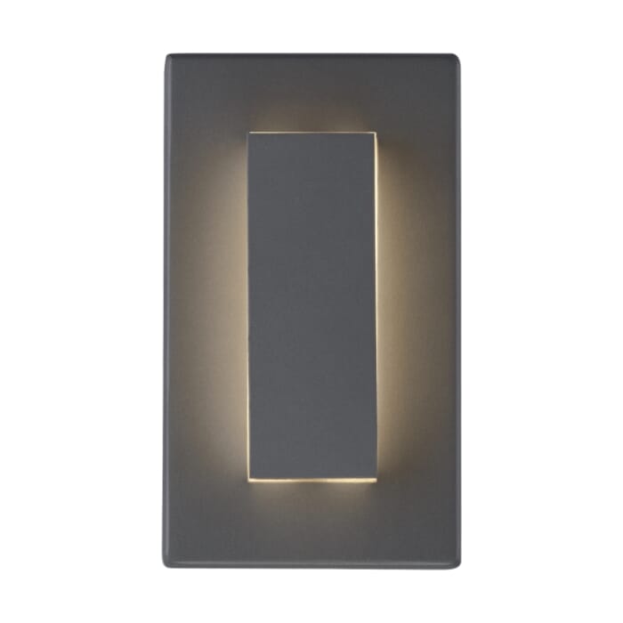 Tech Aspen 8" Outdoor Wall Light in Charcoal Tech Aspen 8" Outdoor Wall Light in Charcoal