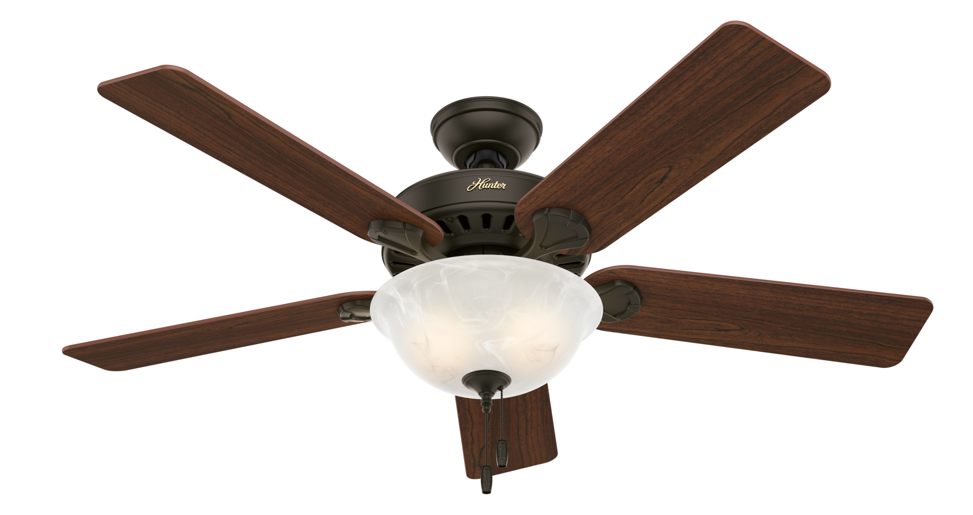 Hunter Pro's Best 2-Light 52" Indoor Ceiling Fan in New Bronze