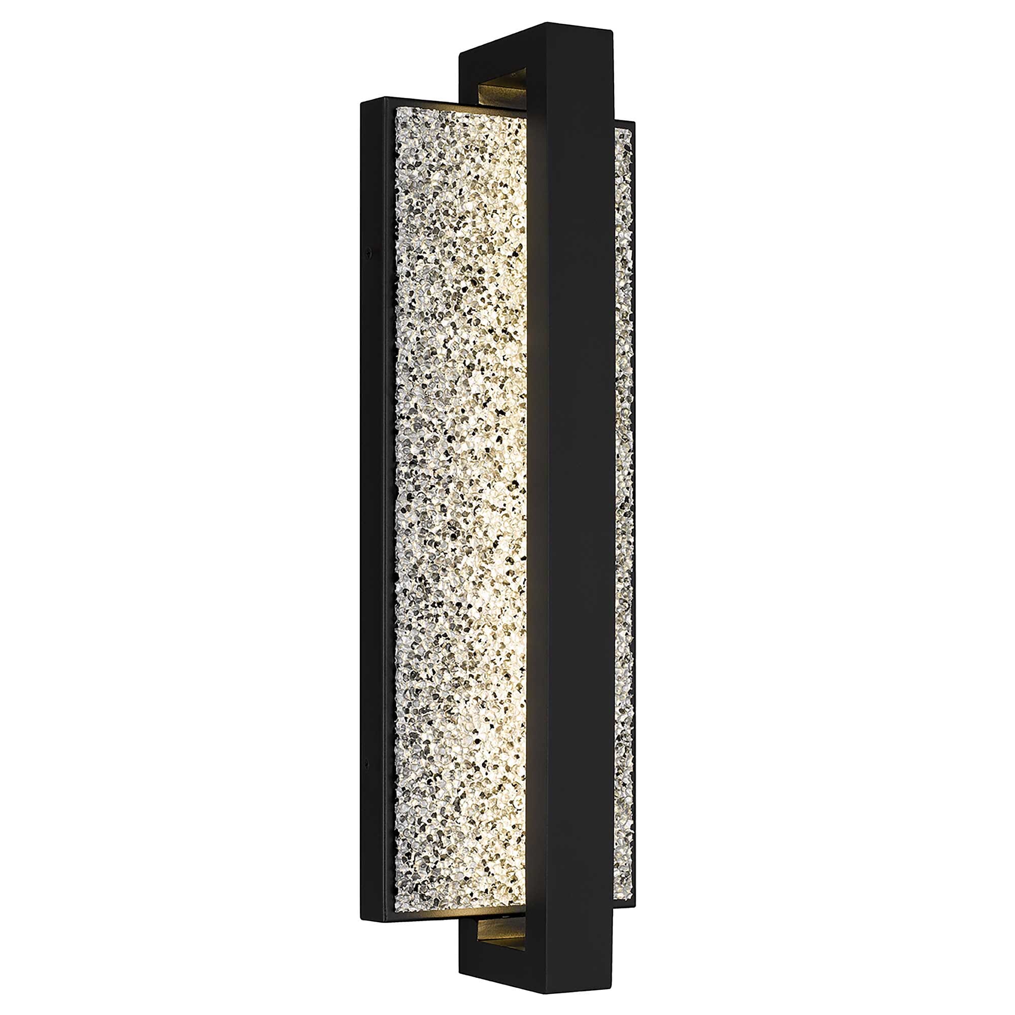 Alteck Seafoam Wall Sconce in Sand Black