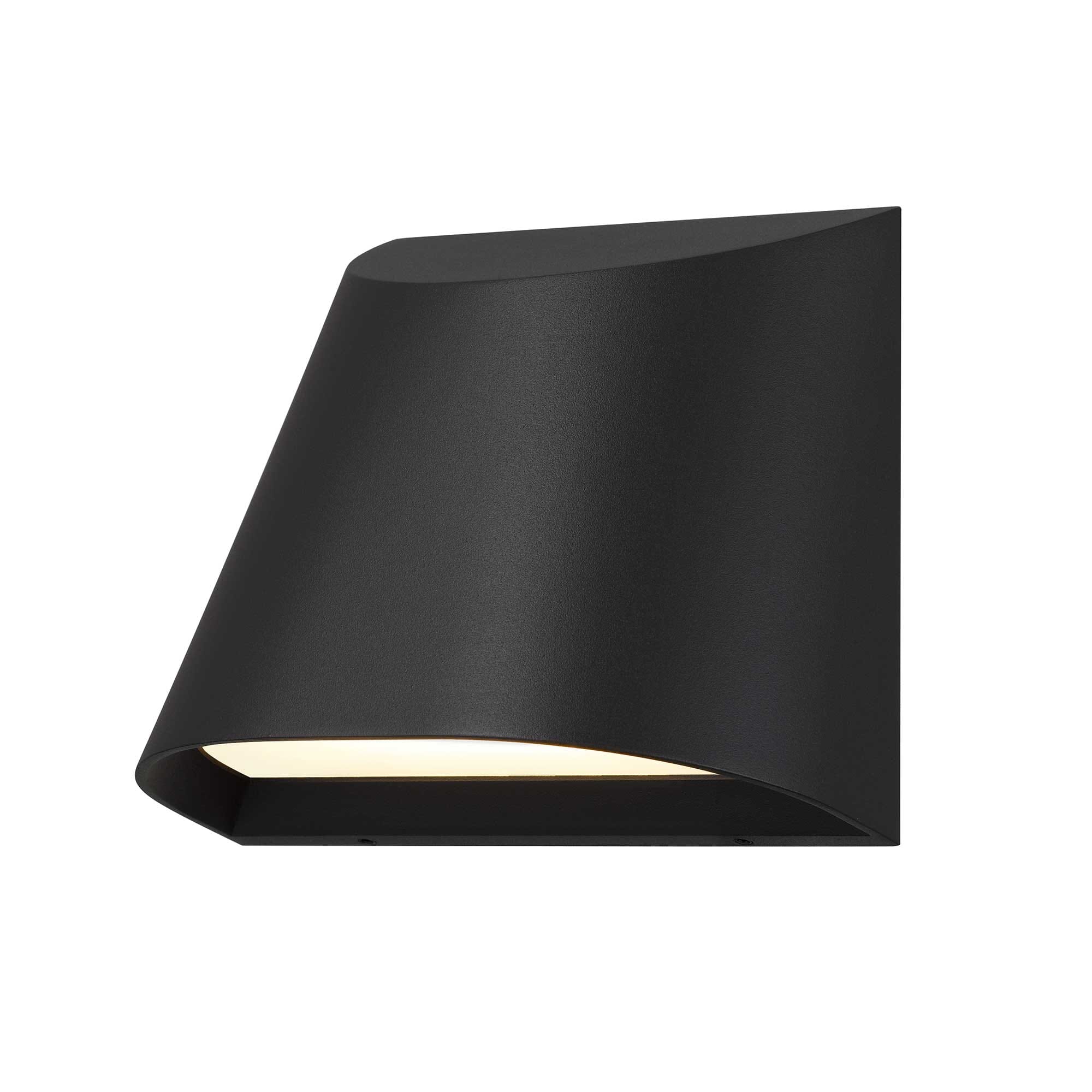 Alteck Ambit Wall Sconce in Sand Black