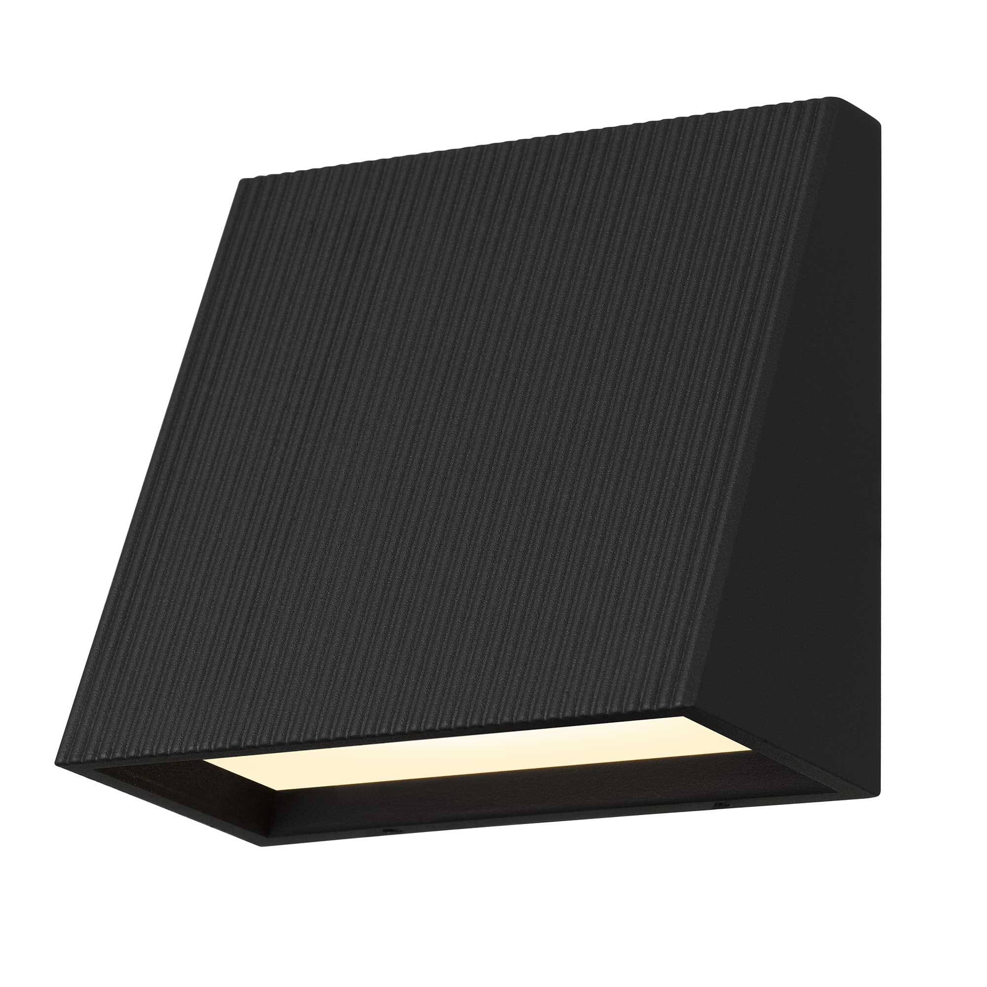 Alteck Slant Wall Sconce in Sand Black