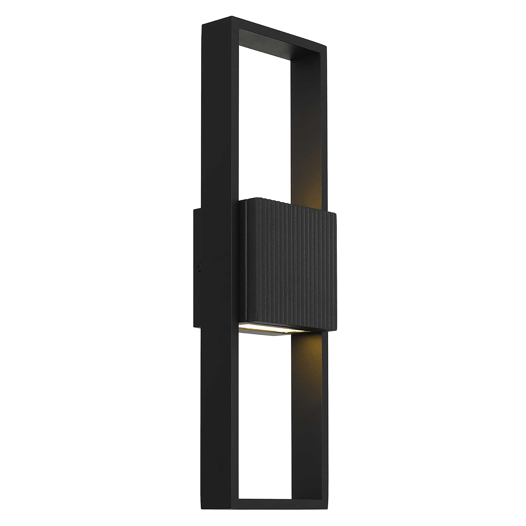 Alteck Miami Wall Sconce in Sand Black