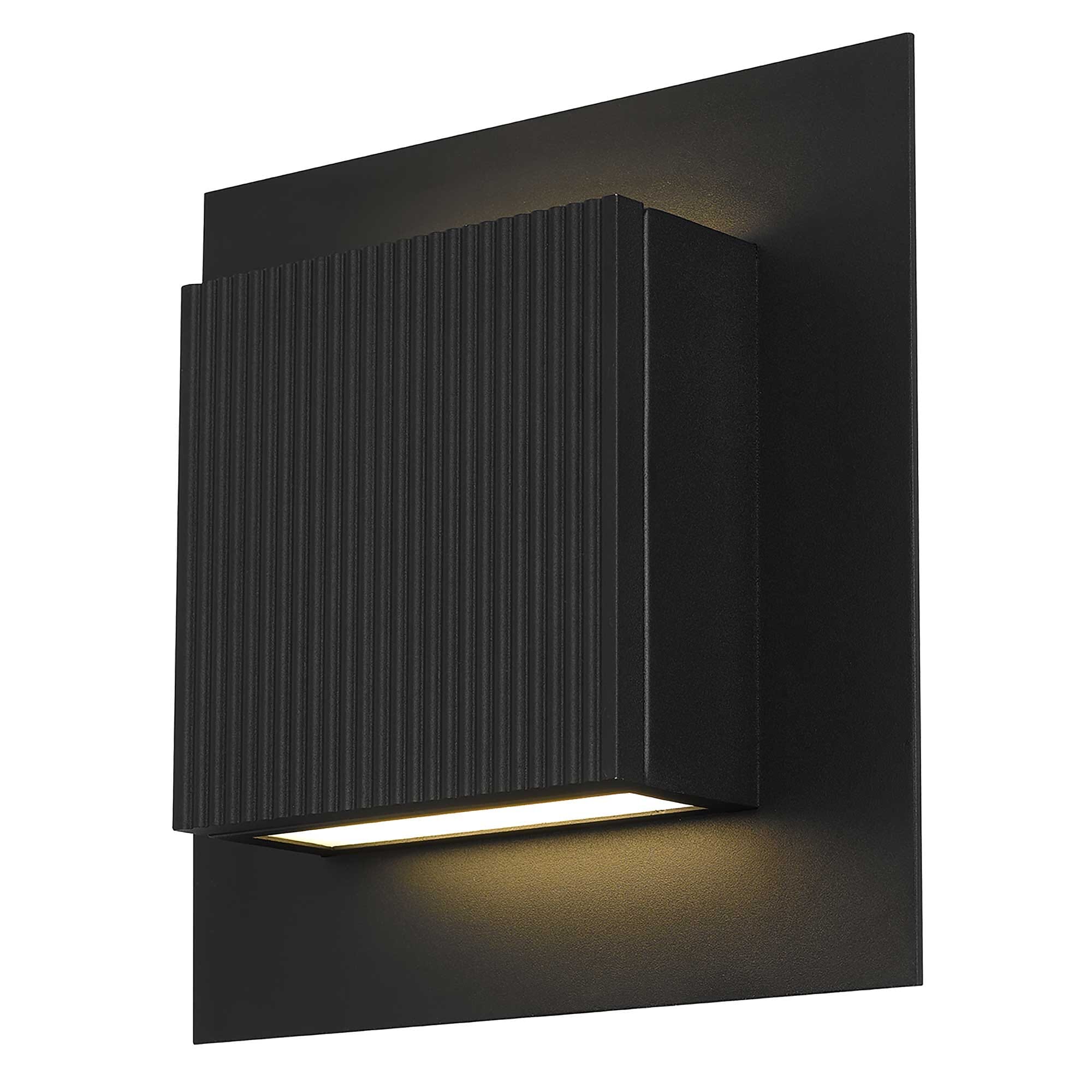 Alteck Miami Wall Sconce in Sand Black