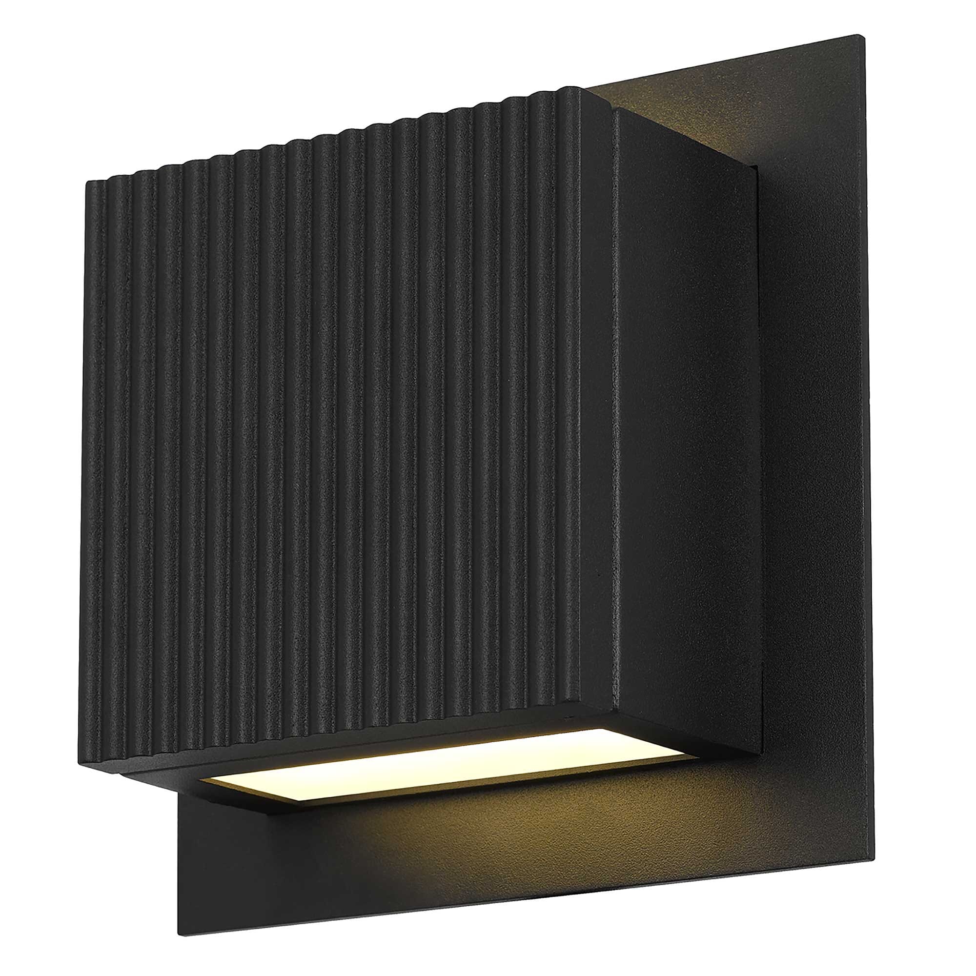 Alteck Miami Wall Sconce in Sand Black