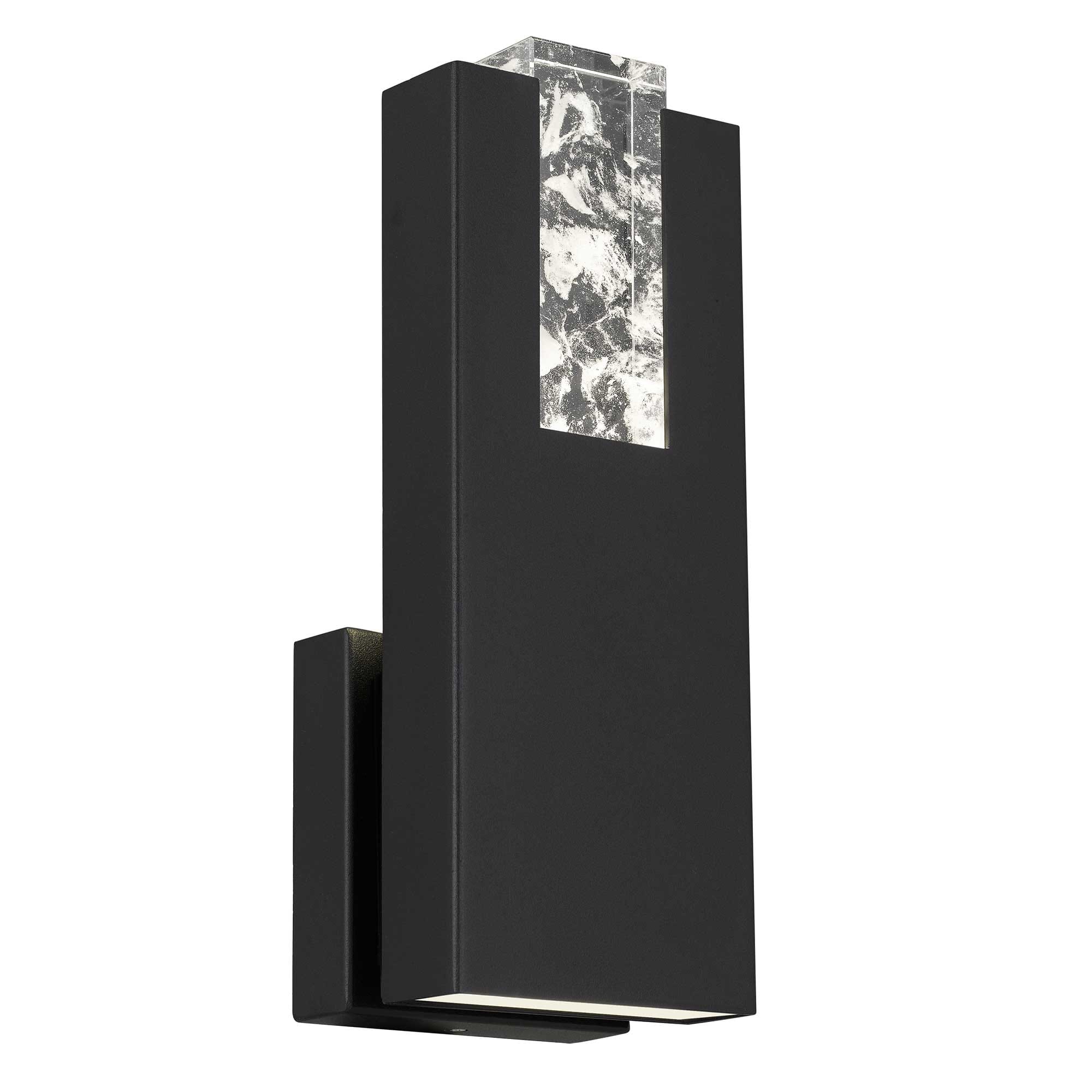 Alteck Mille Wall Sconce in Sand Black