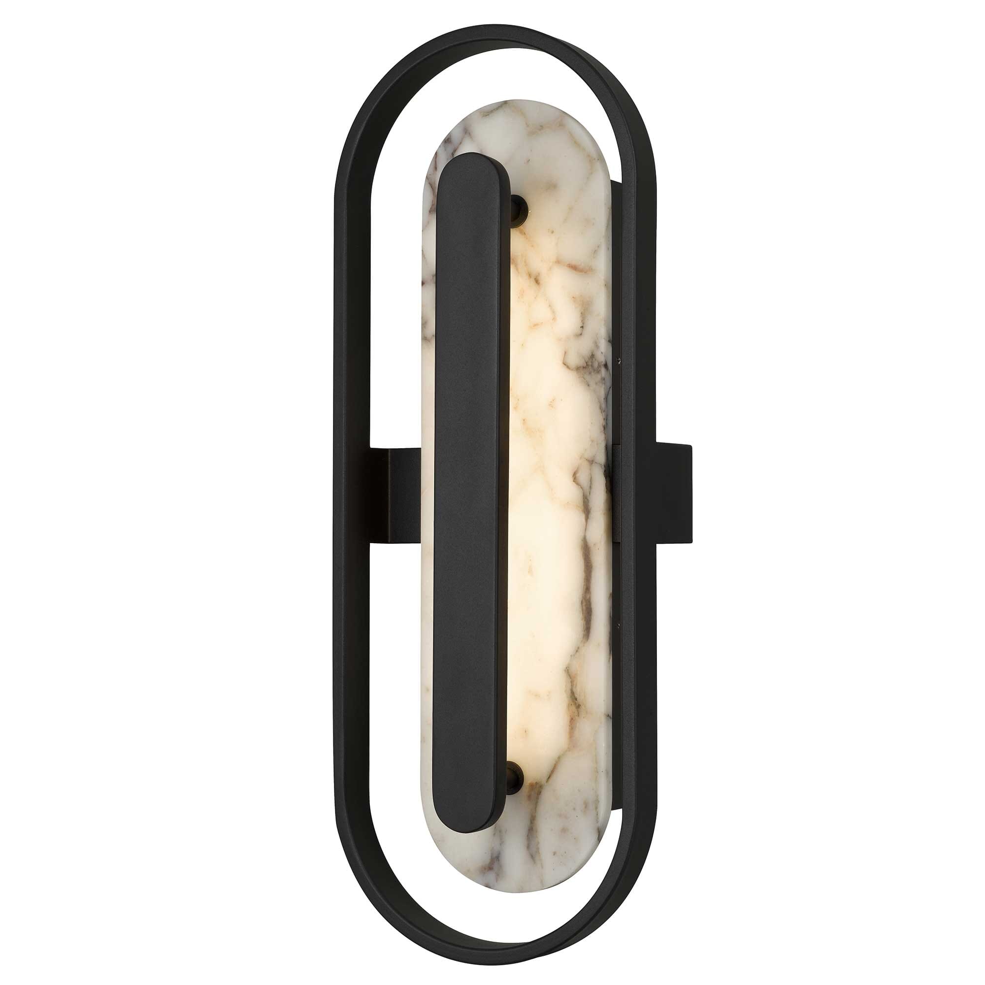 Alteck Roundabout Wall Sconce in Painted Antique Brass