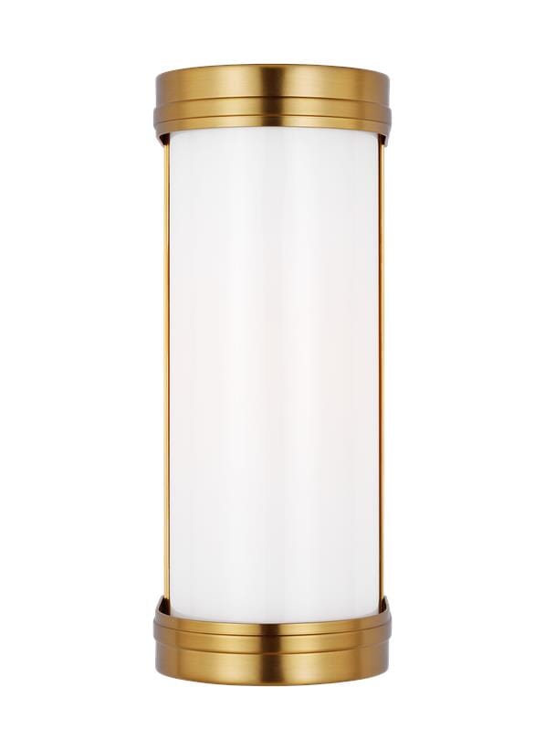 Generation Lighting Ifran Bathroom Vanity Light in Burnished Brass by Alexa Hampton