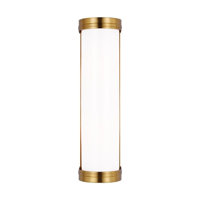 Generation Lighting Ifran 2-Light Bathroom Vanity Light in Burnished Brass by Alexa Hampton Generation Lighting Ifran 2-Light Bathroom Vanity Light in Burnished Brass by Alexa Hampton