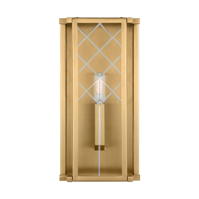 Generation Lighting Erro Wall Sconce in Burnished Brass by Alexa Hampton Generation Lighting Erro Wall Sconce in Burnished Brass by Alexa Hampton