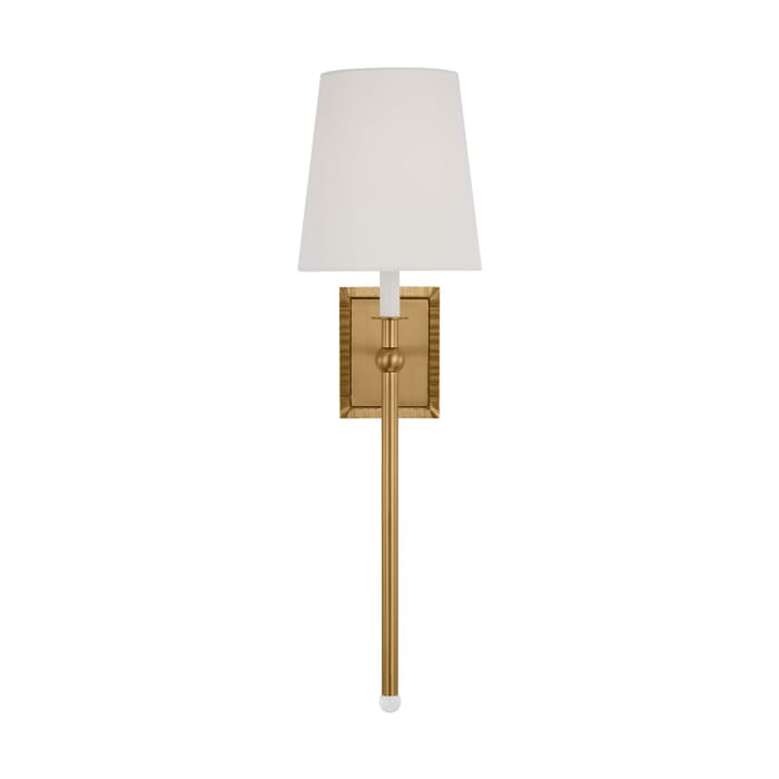 Baxley 1-Light Wall Sconce in Burnished Brass Baxley 1-Light Wall Sconce in Burnished Brass