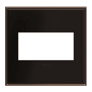 LeGrand adorne Oil-Rubbed Bronze 2 Opening Wall Plate