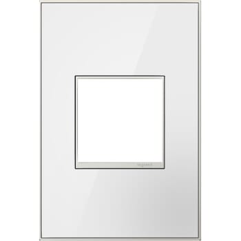LeGrand adorne Mirror White 1 Opening Wall Plate