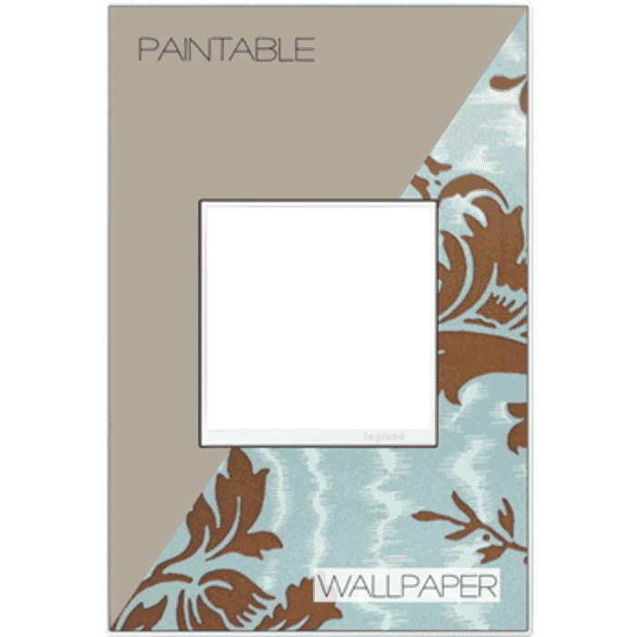 LeGrand adorne Custom Wall Plate 1 Opening White Trim LeGrand adorne Custom Wall Plate 1 Opening White Trim