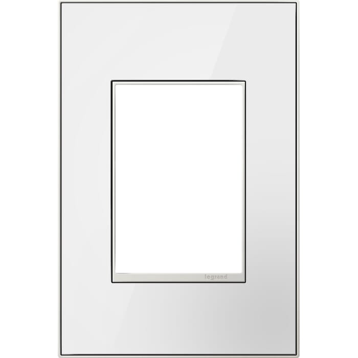 LeGrand adorne Mirror White 1 Opening + Wall Plate LeGrand adorne Mirror White 1 Opening + Wall Plate