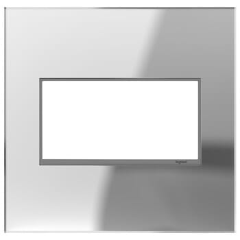LeGrand adorne Mirror 2 Opening Wall Plate