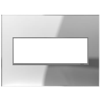 LeGrand adorne Mirror 3 Opening Wall Plate