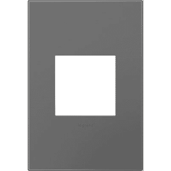 LeGrand adorne Magnesium 1 Opening Wall Plate