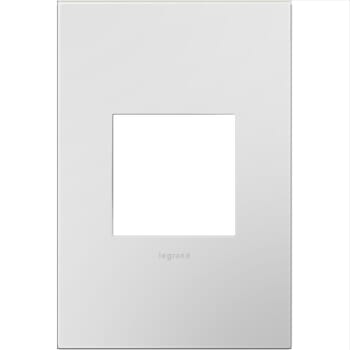 LeGrand adorne Powder White 1 Opening Wall Plate