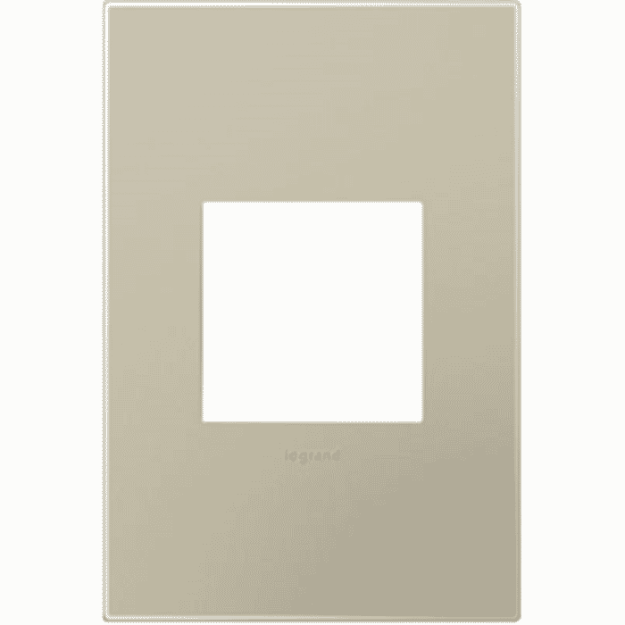 LeGrand adorne Titanium 1 Opening Wall Plate LeGrand adorne Titanium 1 Opening Wall Plate