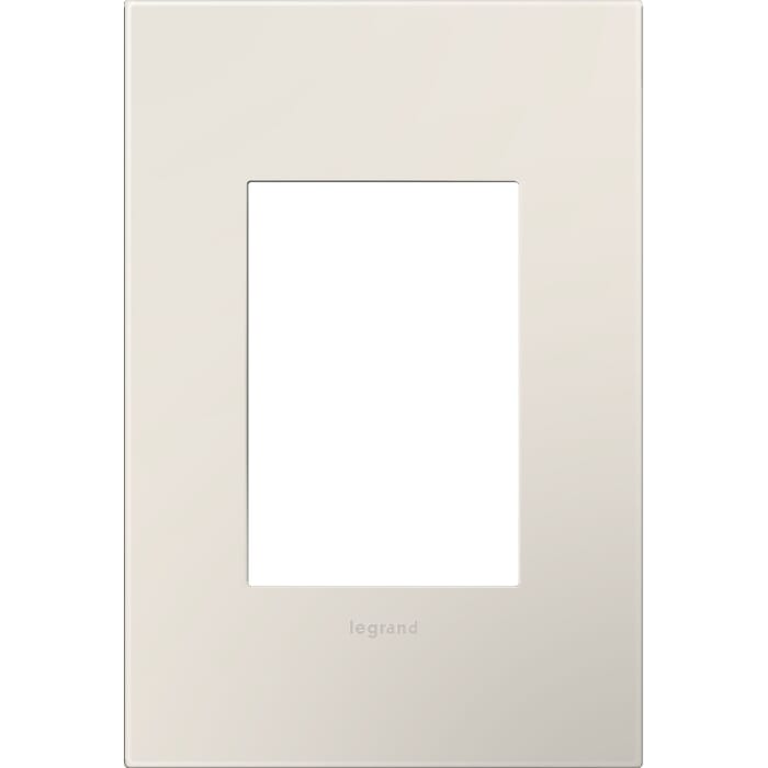 LeGrand adorne Satin Light Almond 1 Opening + Wall Plate LeGrand adorne Satin Light Almond 1 Opening + Wall Plate