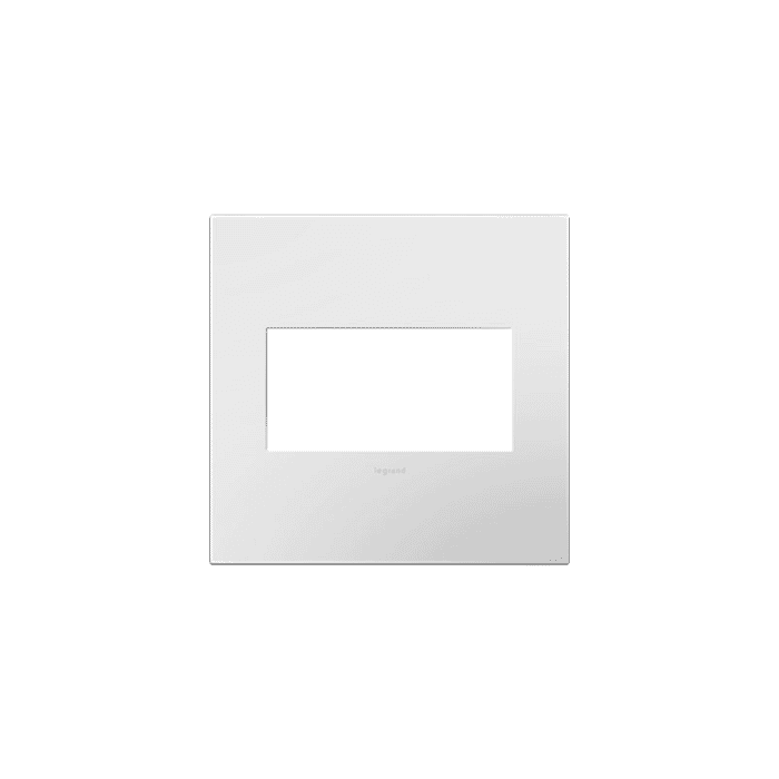 LeGrand adorne Gloss White 2 Opening Wall Plate LeGrand adorne Gloss White 2 Opening Wall Plate