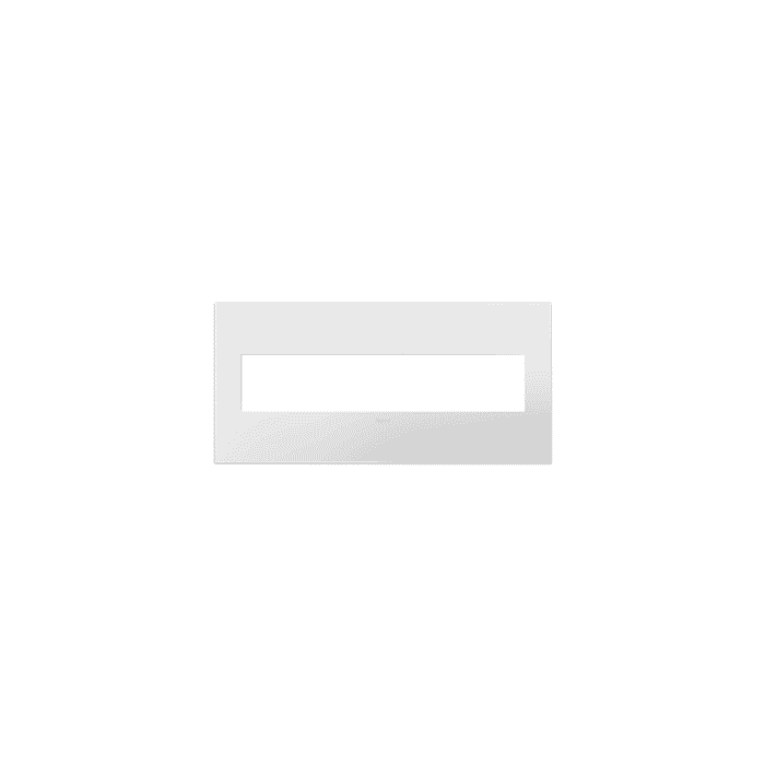 LeGrand adorne Gloss White 5 Opening Wall Plate LeGrand adorne Gloss White 5 Opening Wall Plate