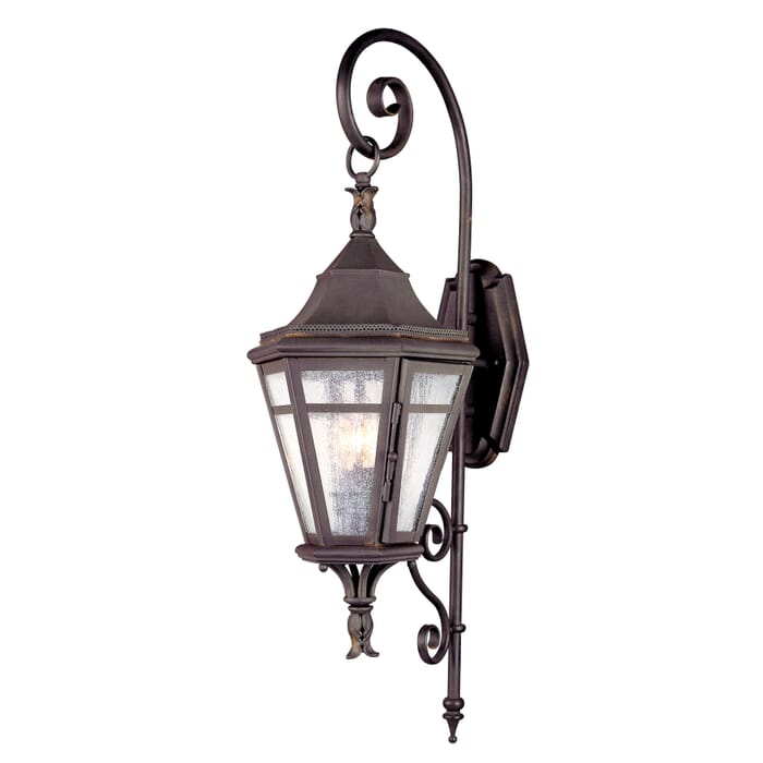 Troy Morgan Hill 2-Light 31" Outdoor Wall Light in Natural Rust Troy Morgan Hill 2-Light 31" Outdoor Wall Light in Natural Rust