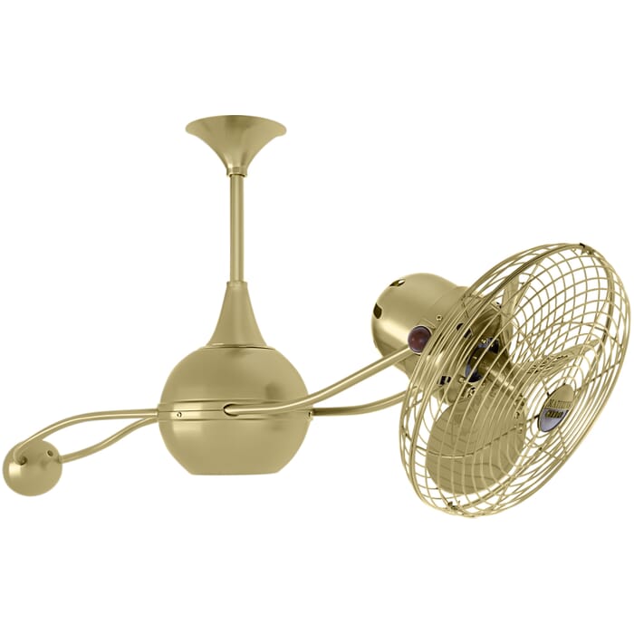 Brisa 2000 3-Speed AC 39" Ceiling Fan in Brushed Brass with Brushed Brass blades Brisa 2000 3-Speed AC 39" Ceiling Fan in Brushed Brass with Brushed Brass blades