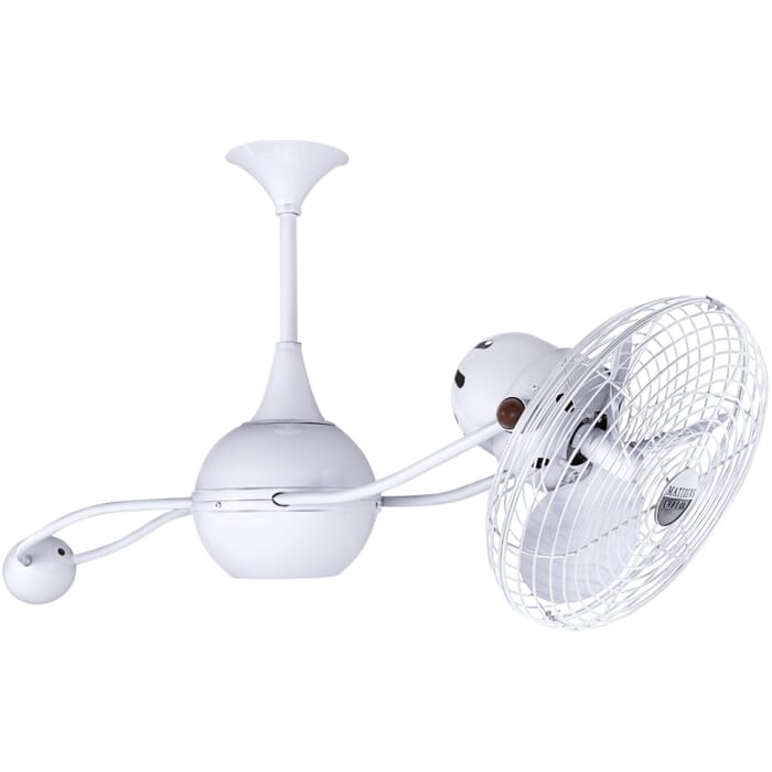 Brisa 2000 3-Speed AC 39" Ceiling Fan in Gloss White with White blades Brisa 2000 3-Speed AC 39" Ceiling Fan in Gloss White with White blades