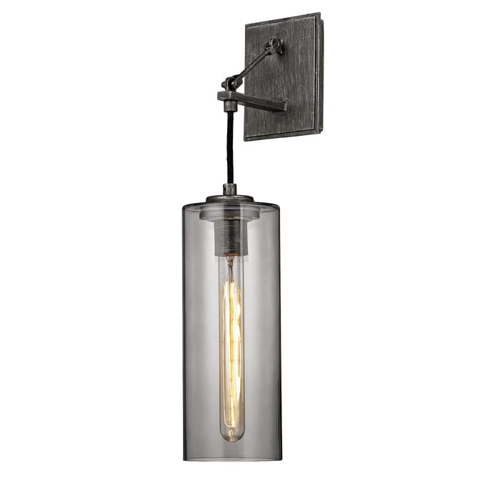 Troy Union Square 21" Wall Sconce in Graphite Troy Union Square 21" Wall Sconce in Graphite