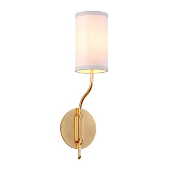 Troy Juniper 21" Wall Sconce in Textured Gold Leaf