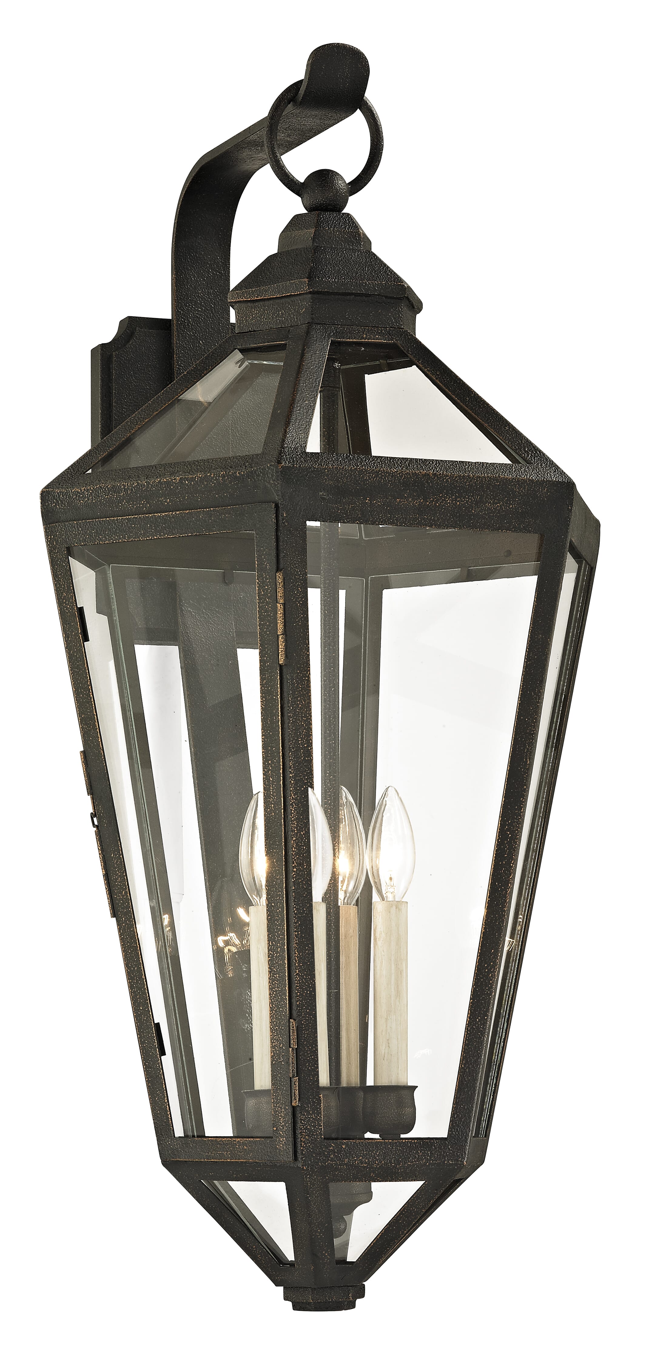 Troy Calabasas 4-Light 33" Outdoor Wall Light in Vintage Bronze