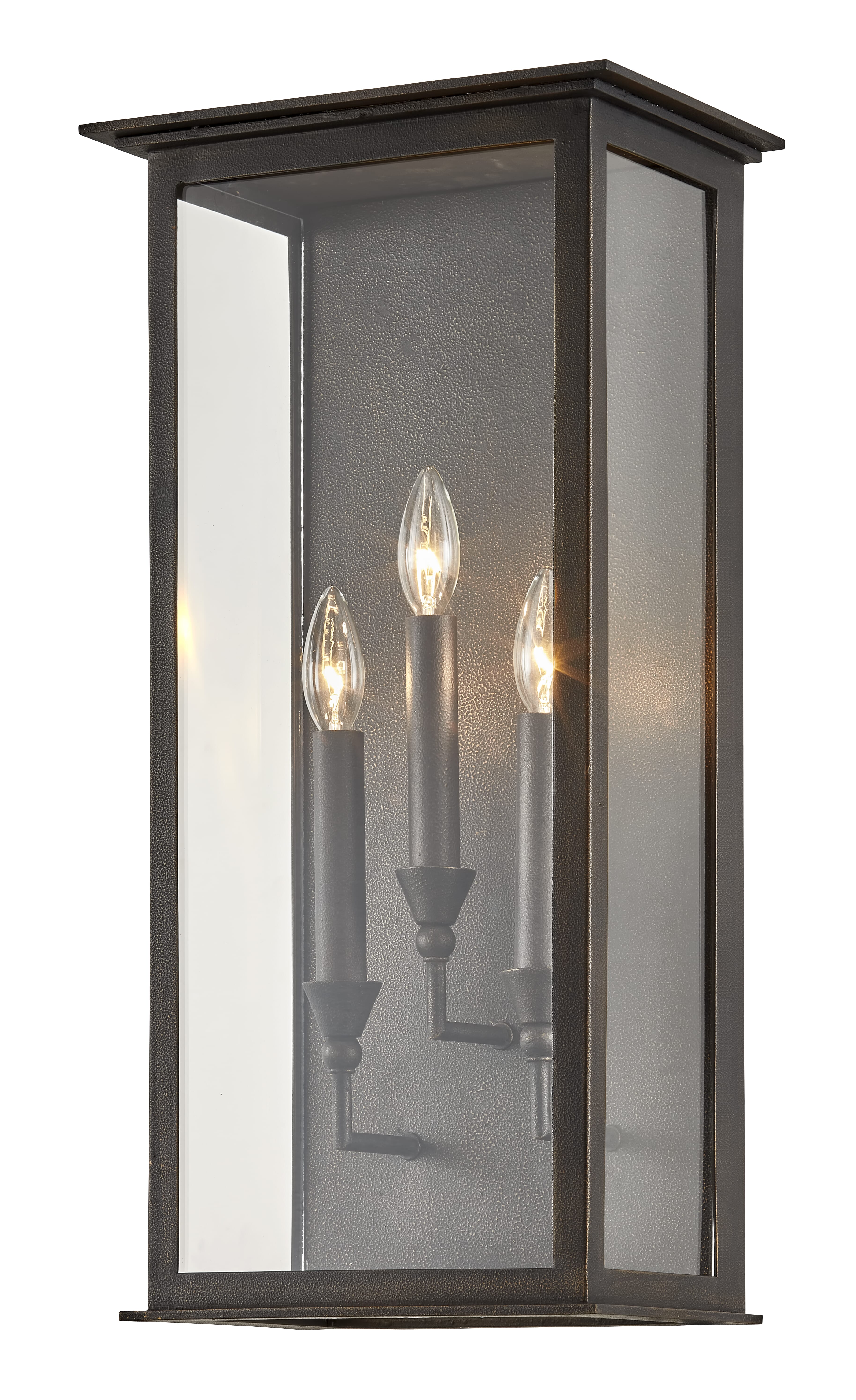 Troy Chauncey 3-Light 24" Wall Sconce in Vintage Bronze