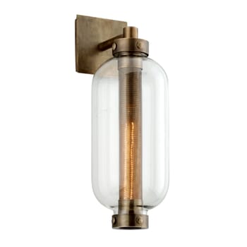 Troy Atwater 18" Wall Sconce in Vintage Brass