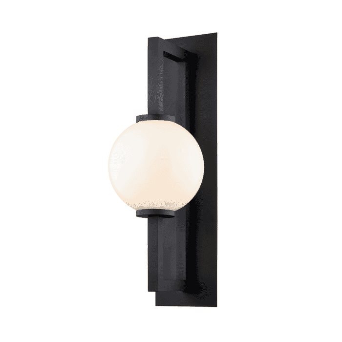 Troy Darwin Wall Sconce in Textured Black Troy Darwin Wall Sconce in Textured Black